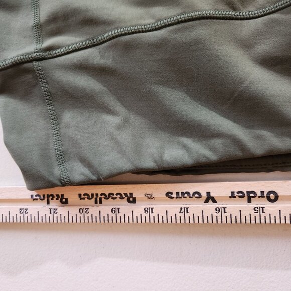 Torrid Active Leggings With Side Pockets Dots Plus Size 5 Olive Green - Picture 10 of 16